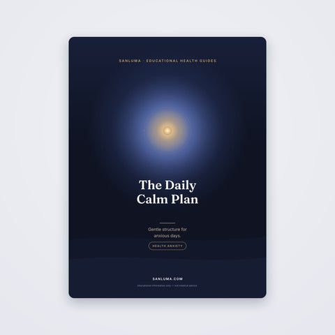 The Daily Calm Plan for Health Anxiety