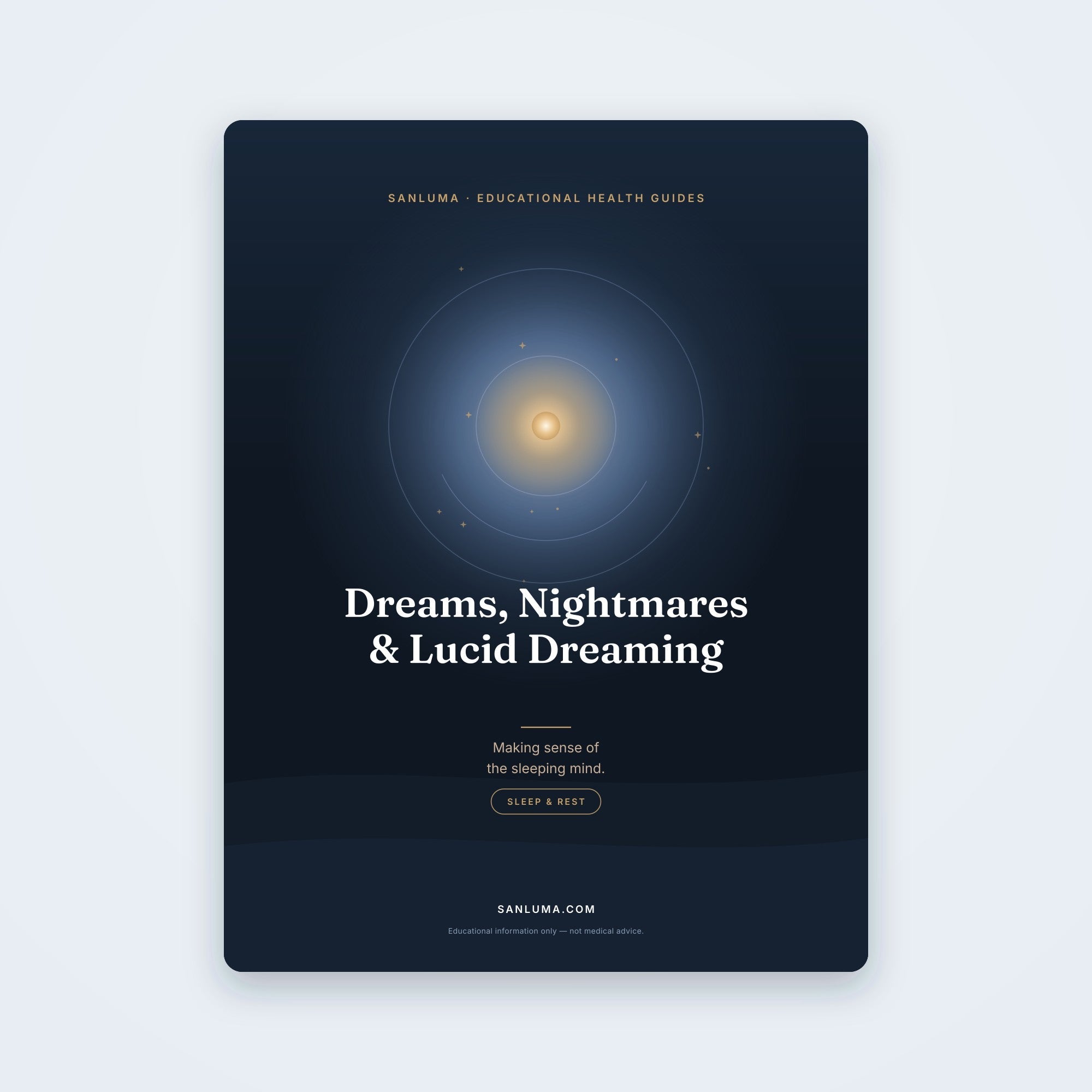 Dreams, Nightmares & Lucid Dreaming | SanLuma