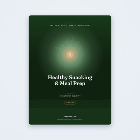 Healthy Snacking & Meal Prep — Eating Well on Busy Days