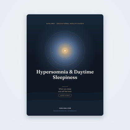 Hypersomnia & Excessive Daytime Sleepiness — When You Sleep and Still Feel Tired