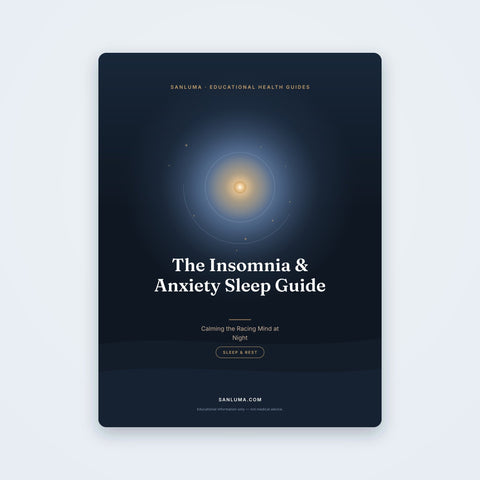 The Insomnia & Anxiety Sleep Guide — Calming the Racing Mind at Night