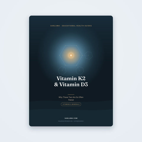 Vitamin K2 & Vitamin D3 — Why These Two Are So Often Paired