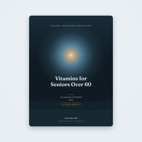 Vitamins for Seniors Over 60 — The Nutrients That Matter Most