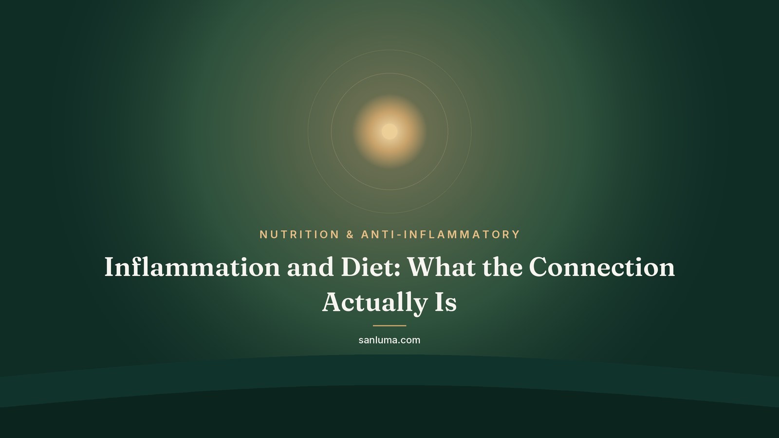 Inflammation and Diet: What the Connection Actually Is