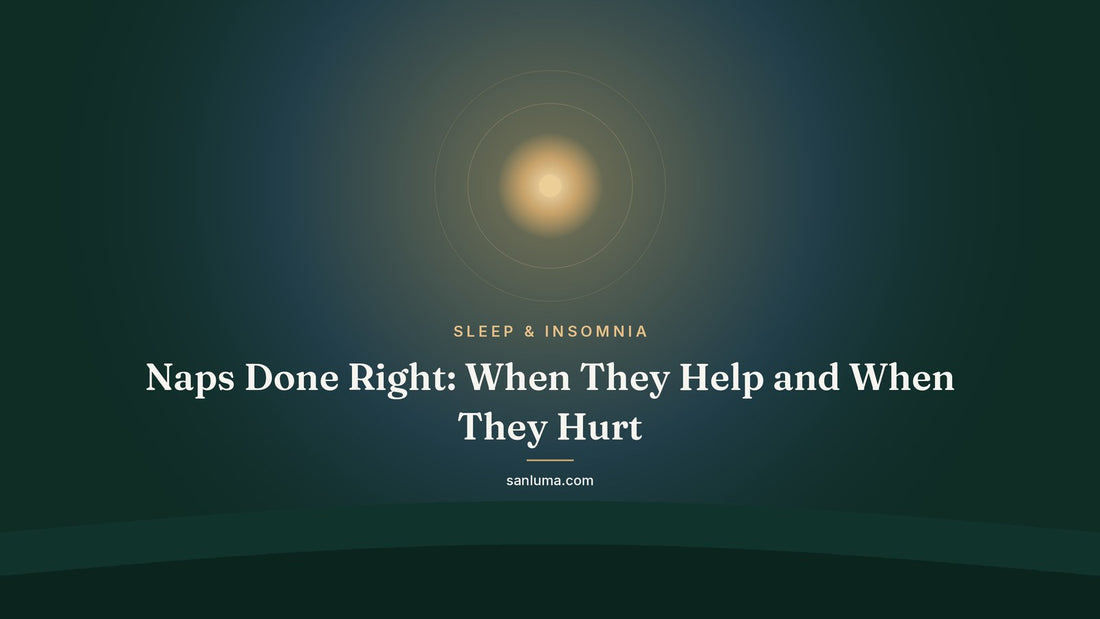 Naps Done Right: When They Help and When They Hurt