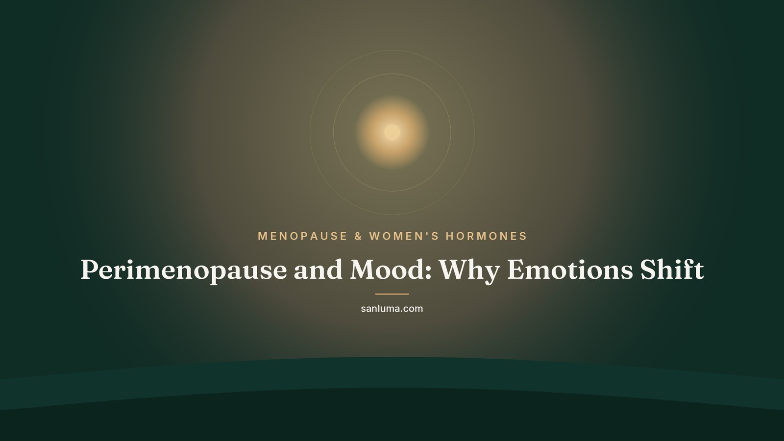 Perimenopause and Mood: Why Emotions Shift