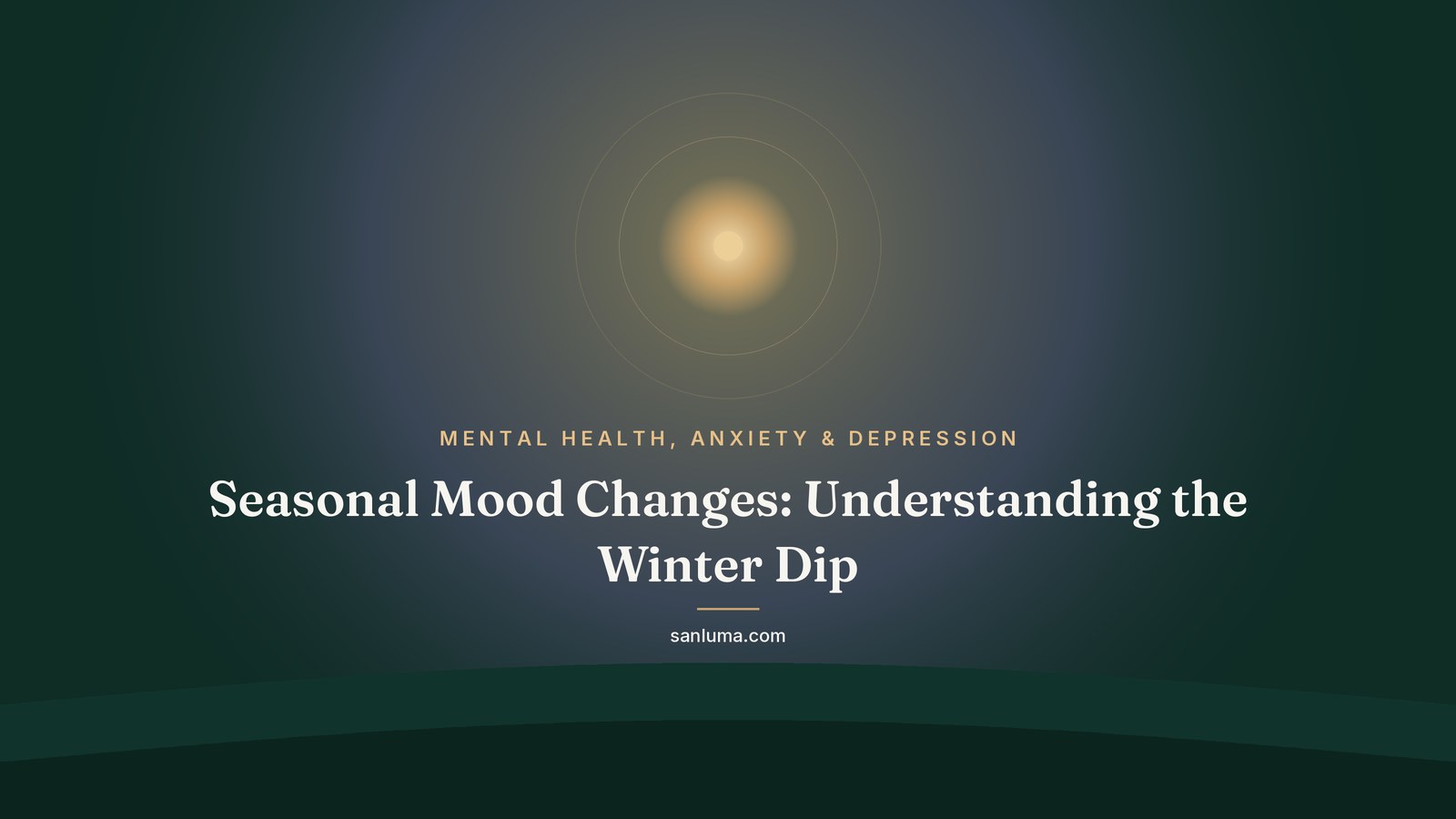 Seasonal Mood Changes: Understanding the Winter Dip
