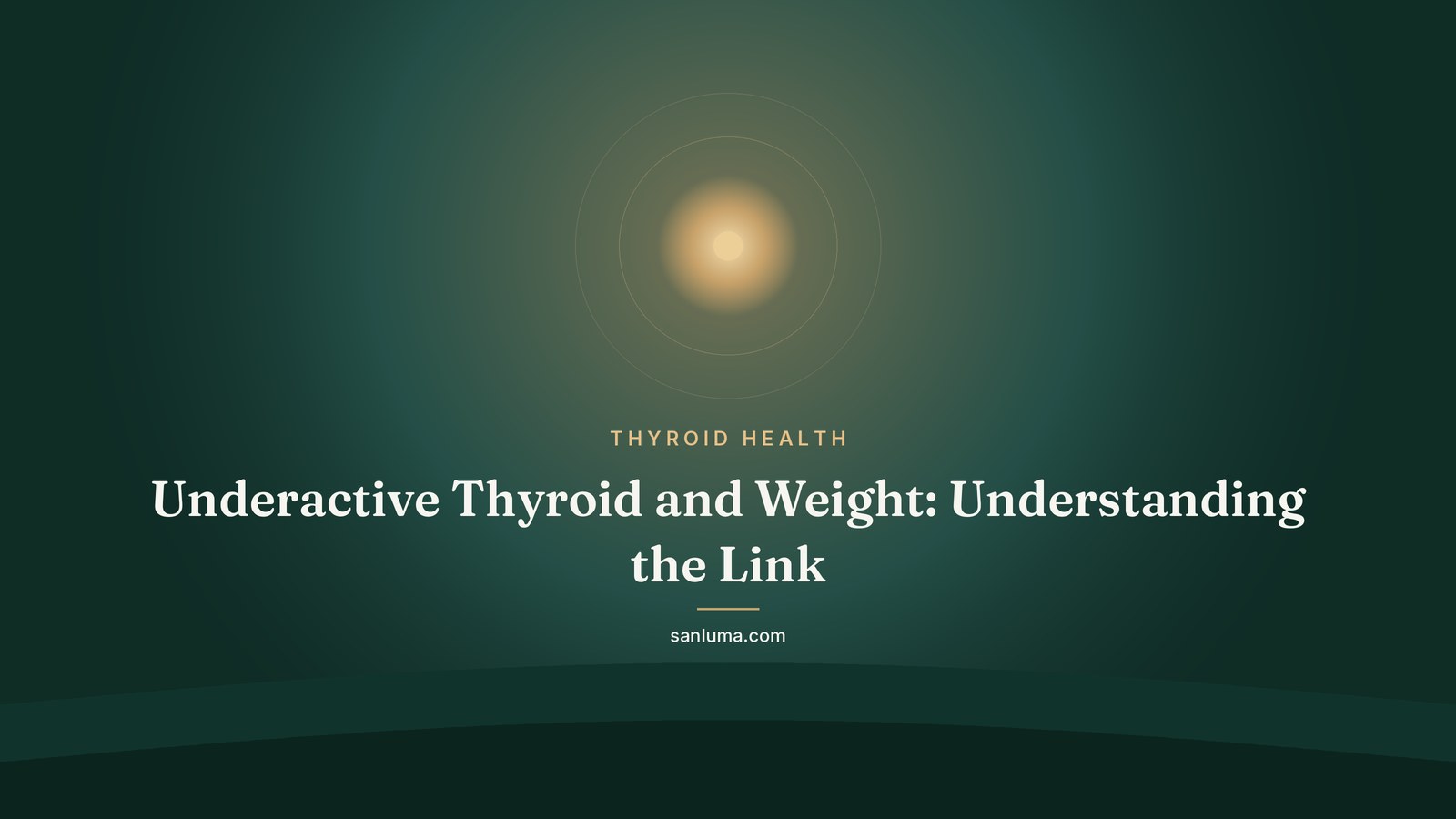 Underactive Thyroid and Weight: Understanding the Link