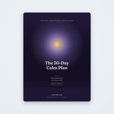 The 30-Day Calm Plan — Daily Practices for an Anxious Mind