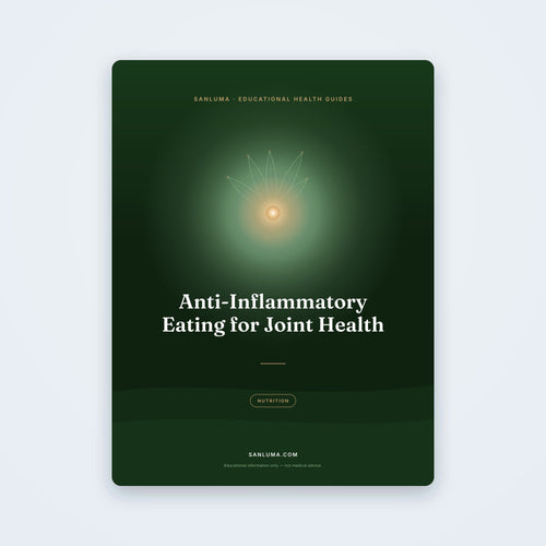 Anti-Inflammatory Eating for Joint Health | SanLuma health guide cover
