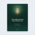 The Anti-Inflammatory Foods Master List — educational PDF guide by SanLuma