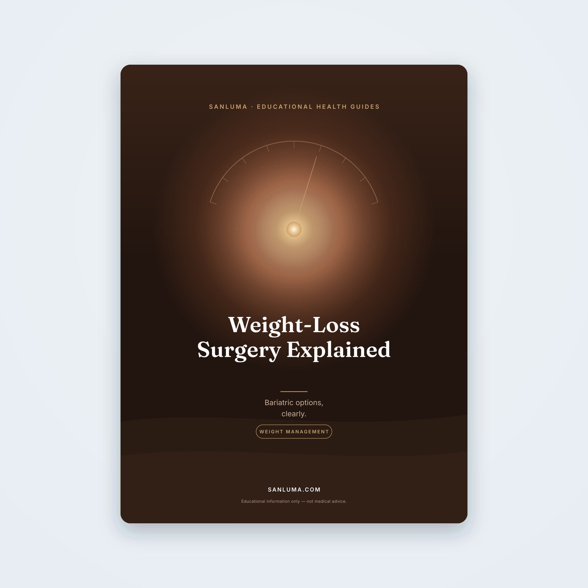 Bariatric & Weight-Loss Surgery Explained | SanLuma health guide cover