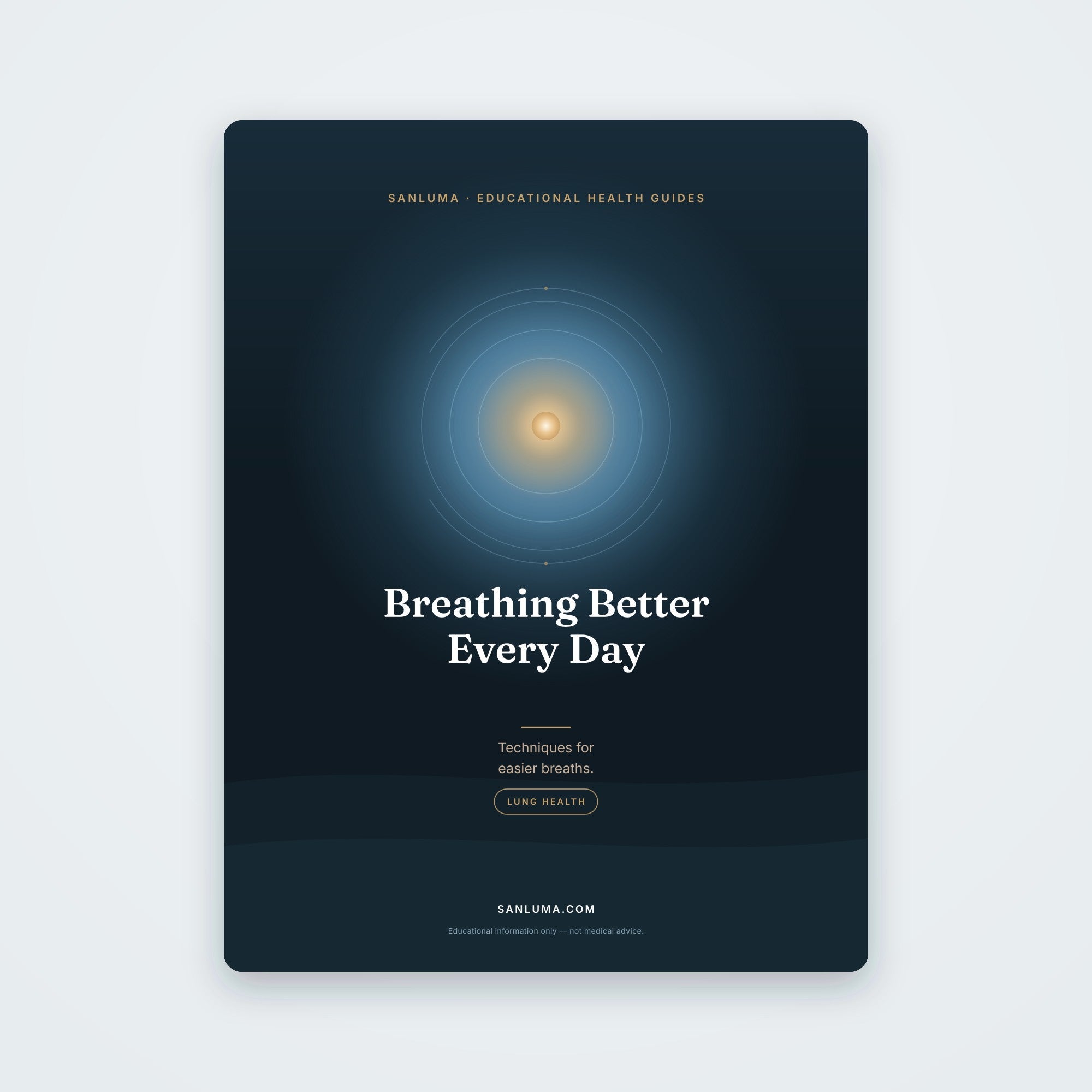 Breathing Better Every Day | SanLuma health guide cover