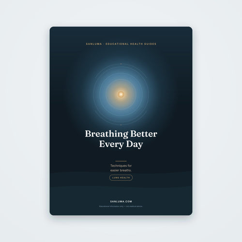 Breathing Better Every Day | SanLuma health guide cover