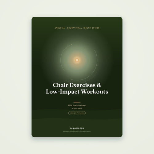 Chair Exercises & Low-Impact Workouts | SanLuma health guide cover