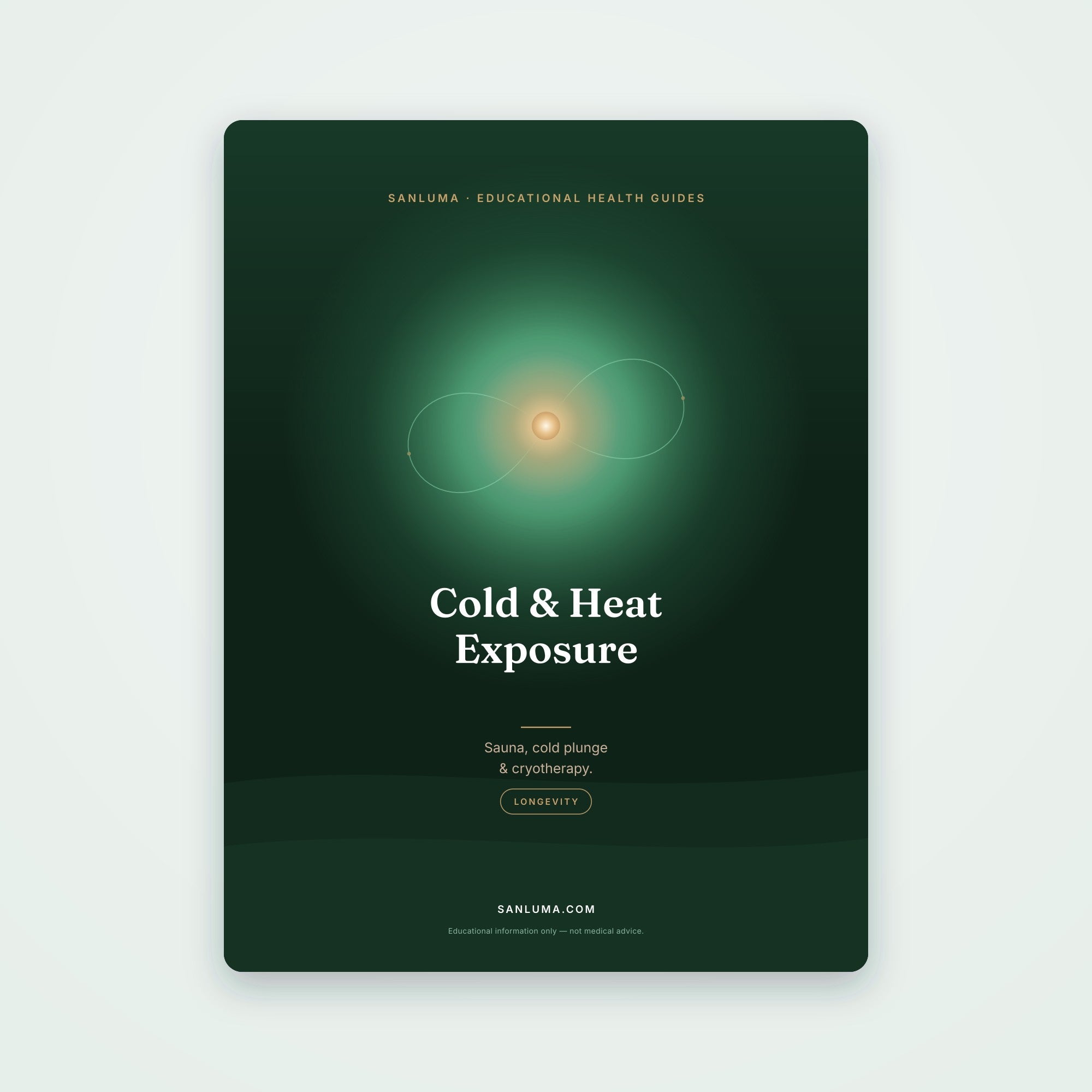 Cold & Heat Exposure — Sauna, Cold Plunge & Cryotherapy | SanLuma health guide cover