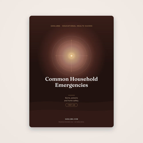 Common Household Emergencies | SanLuma health guide cover