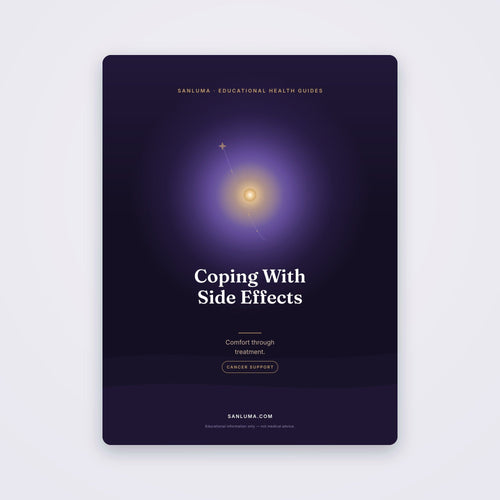 Coping With Treatment Side Effects | SanLuma health guide cover