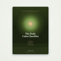 The Daily Calm Checklist | SanLuma health guide cover