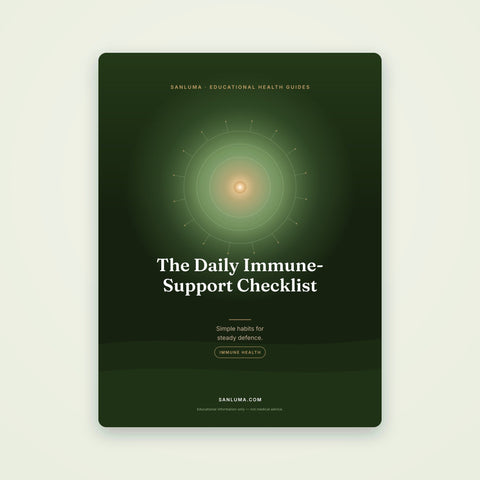 The Daily Immune-Support Checklist