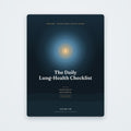 The Daily Lung-Health Checklist | SanLuma health guide cover