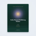 The Daily Mental-Wellbeing Habits List — educational PDF guide by SanLuma