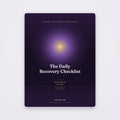 The Daily Recovery Checklist | SanLuma health guide cover