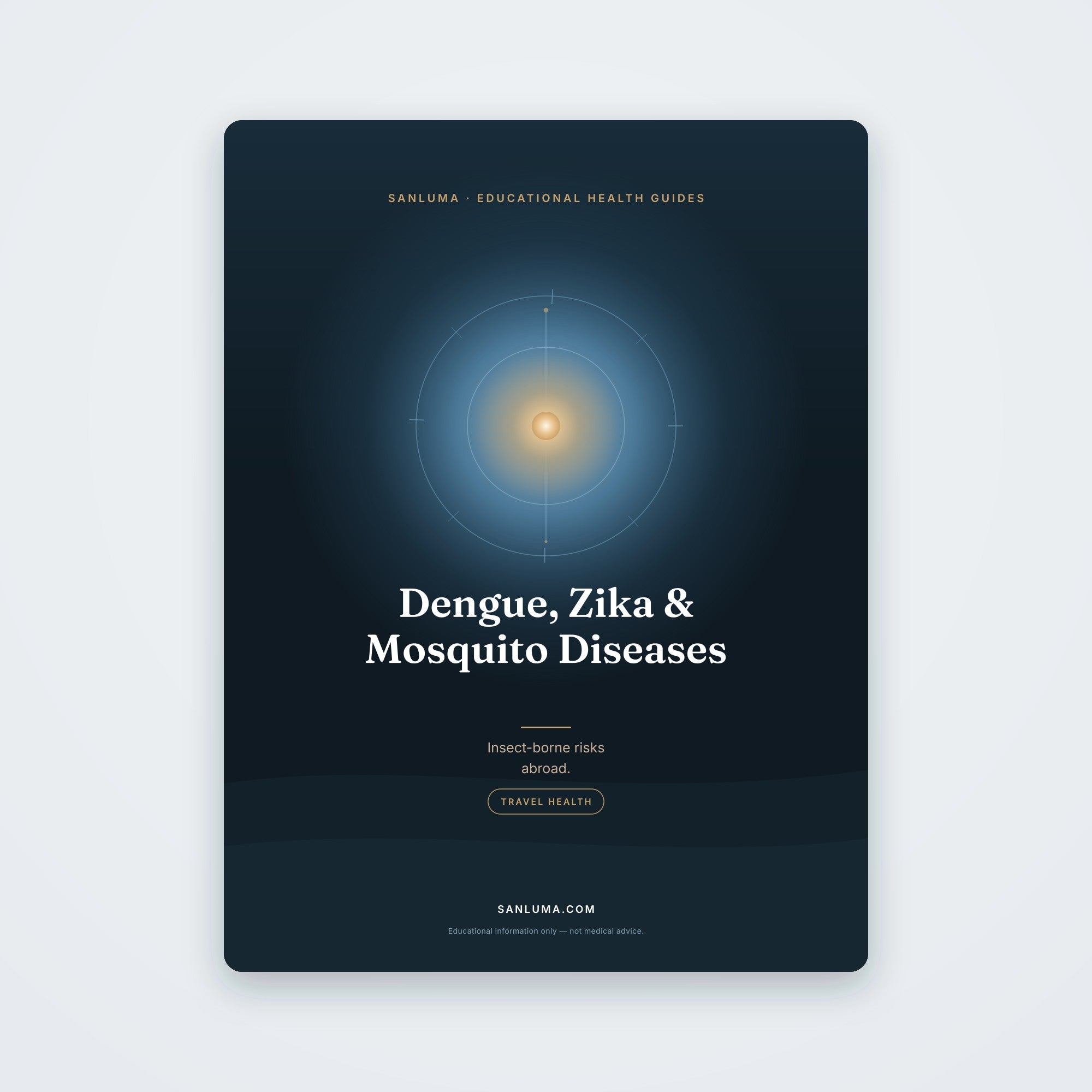 Dengue, Zika & Mosquito-Borne Diseases | SanLuma health guide cover