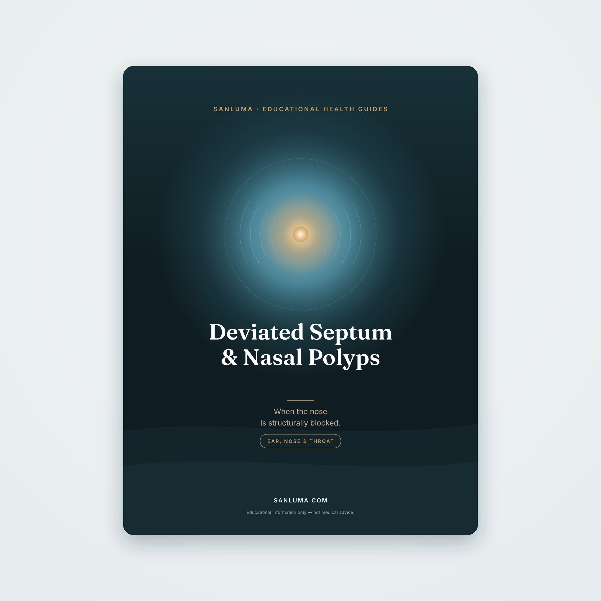 Deviated Septum & Nasal Polyps | SanLuma health guide cover