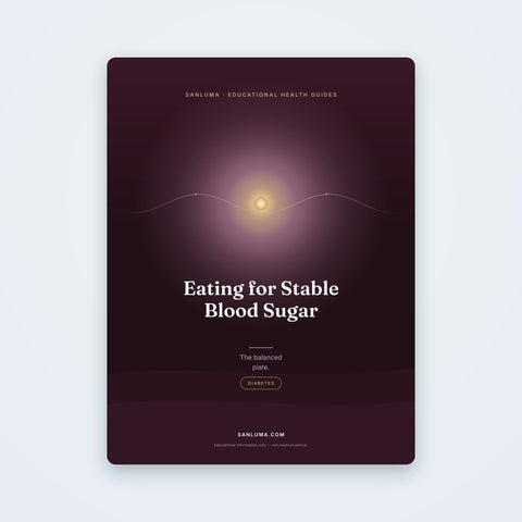 Eating for Stable Blood Sugar — The Balanced Plate