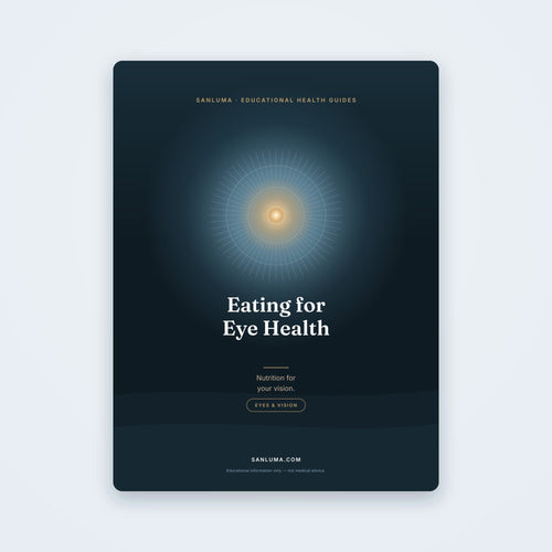 Eating for Eye Health — Nutrition for Your Vision | SanLuma health guide cover
