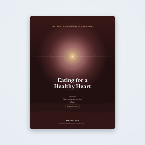 Eating for a Healthy Heart — The Cardio-Protective Plate | SanLuma health guide cover