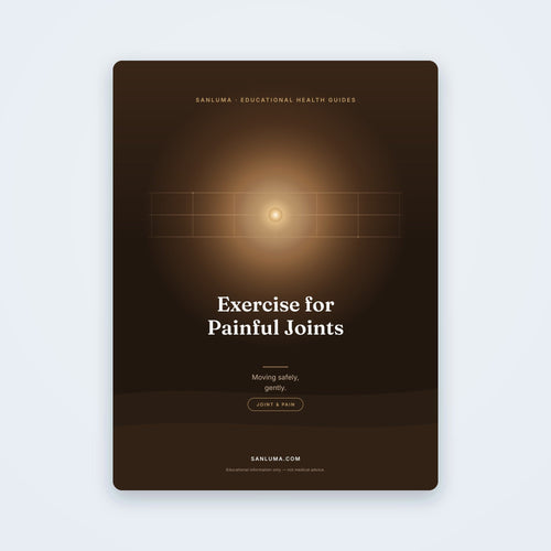 Exercise & Movement for Painful Joints | SanLuma health guide cover