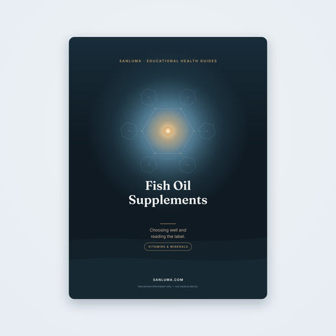 Fish Oil Supplements — Choosing Well & Reading the Label