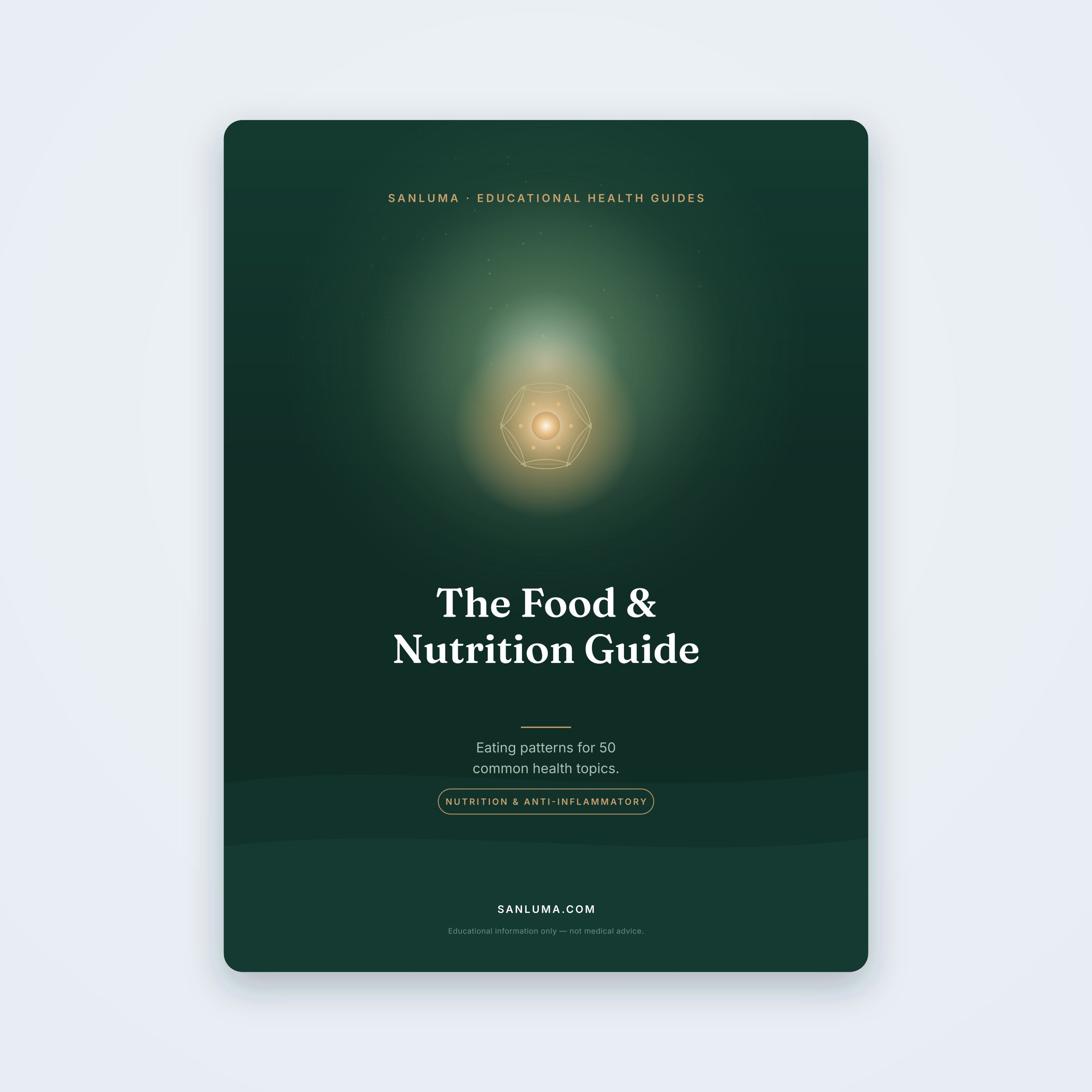 The Food & Nutrition Guide — educational PDF guide by SanLuma