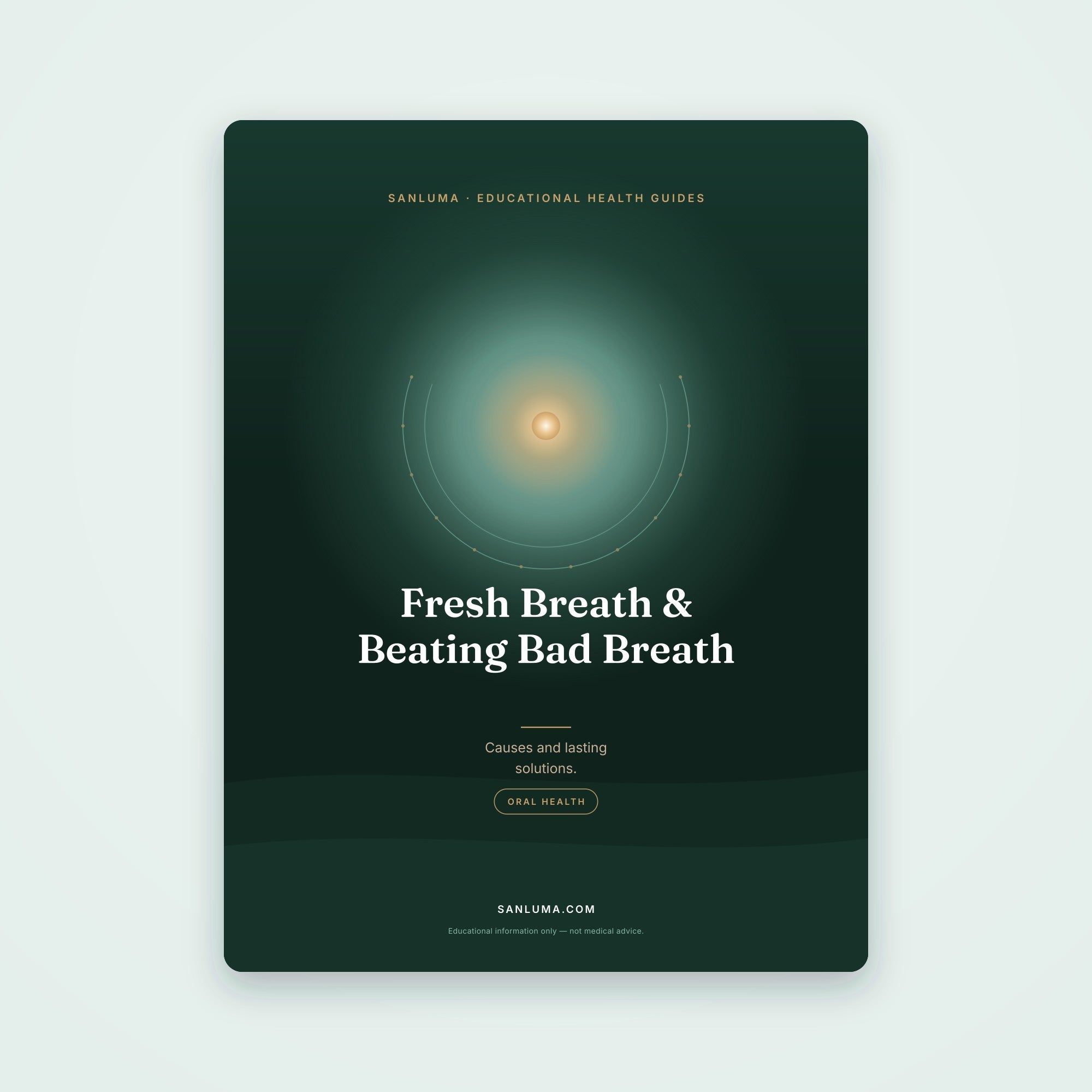Fresh Breath & Beating Bad Breath | SanLuma health guide cover
