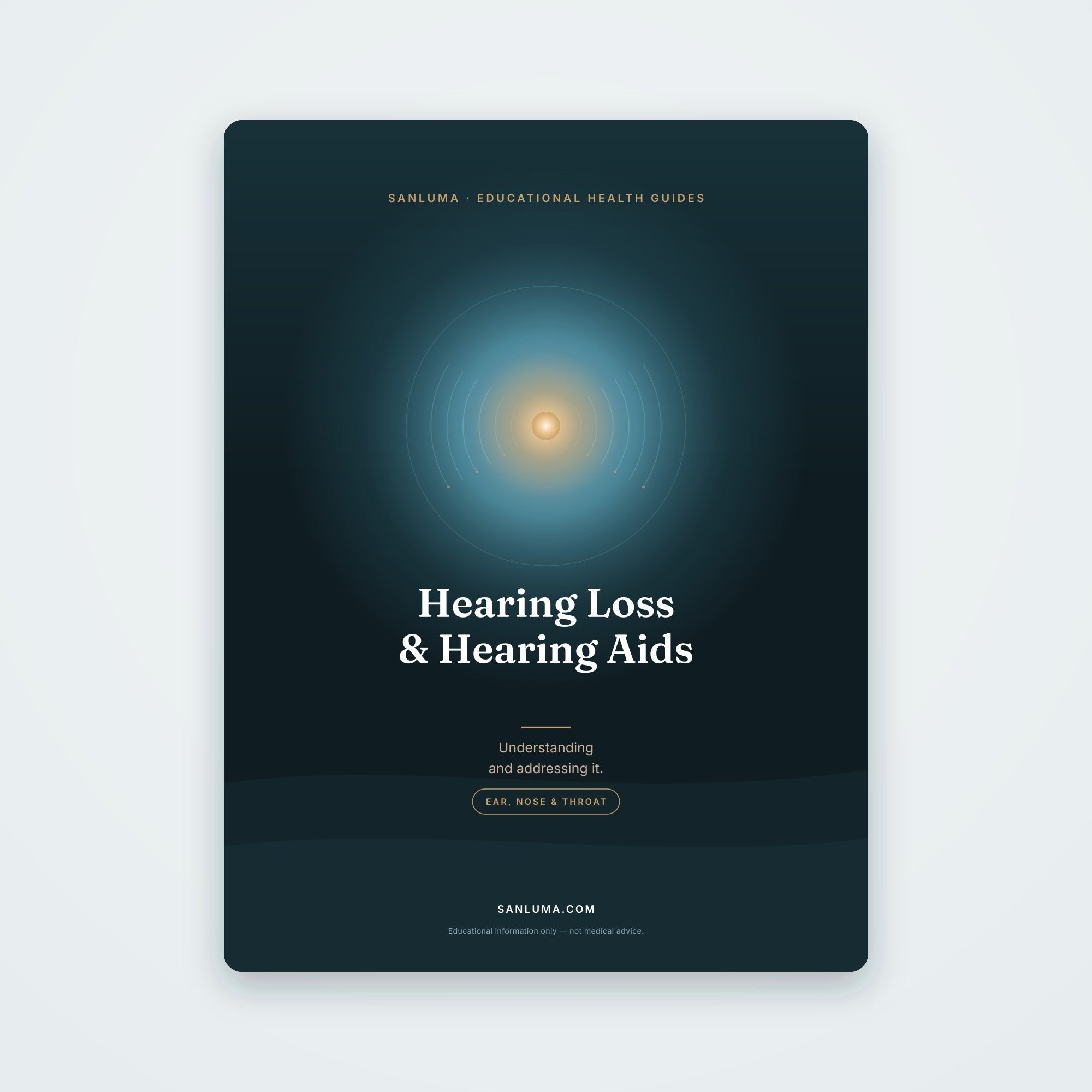 Hearing Loss & Hearing Aids | SanLuma health guide cover