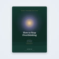 How to Stop Overthinking — Calming Worry & Rumination — educational PDF guide by SanLuma