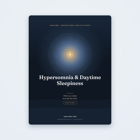 Hypersomnia & Excessive Daytime Sleepiness — When You Sleep and Still Feel Tired