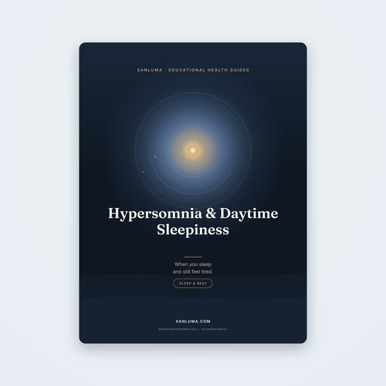Hypersomnia & Excessive Daytime Sleepiness — When You Sleep and Still Feel Tired