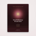 Iron Deficiency & Low Iron | SanLuma health guide cover