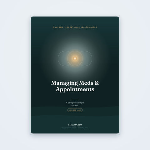 Managing Medications & Appointments — A Caregiver's System