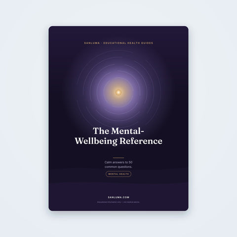 The Mental-Wellbeing Reference — Calm Answers to 50 Common Questions