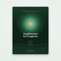 Supplements for Longevity — Evidence Over Hype | SanLuma health guide cover