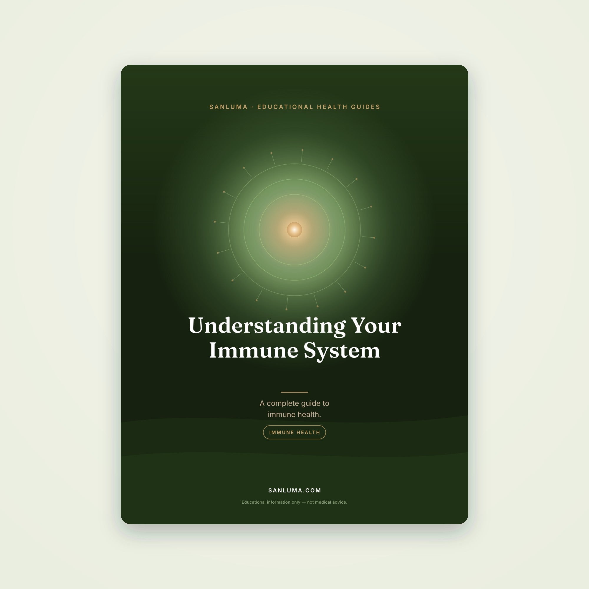 Understanding Your Immune System — A Complete Guide | SanLuma health guide cover