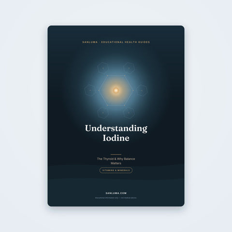 Understanding Iodine — The Thyroid, Deficiency, and Why Balance Matters