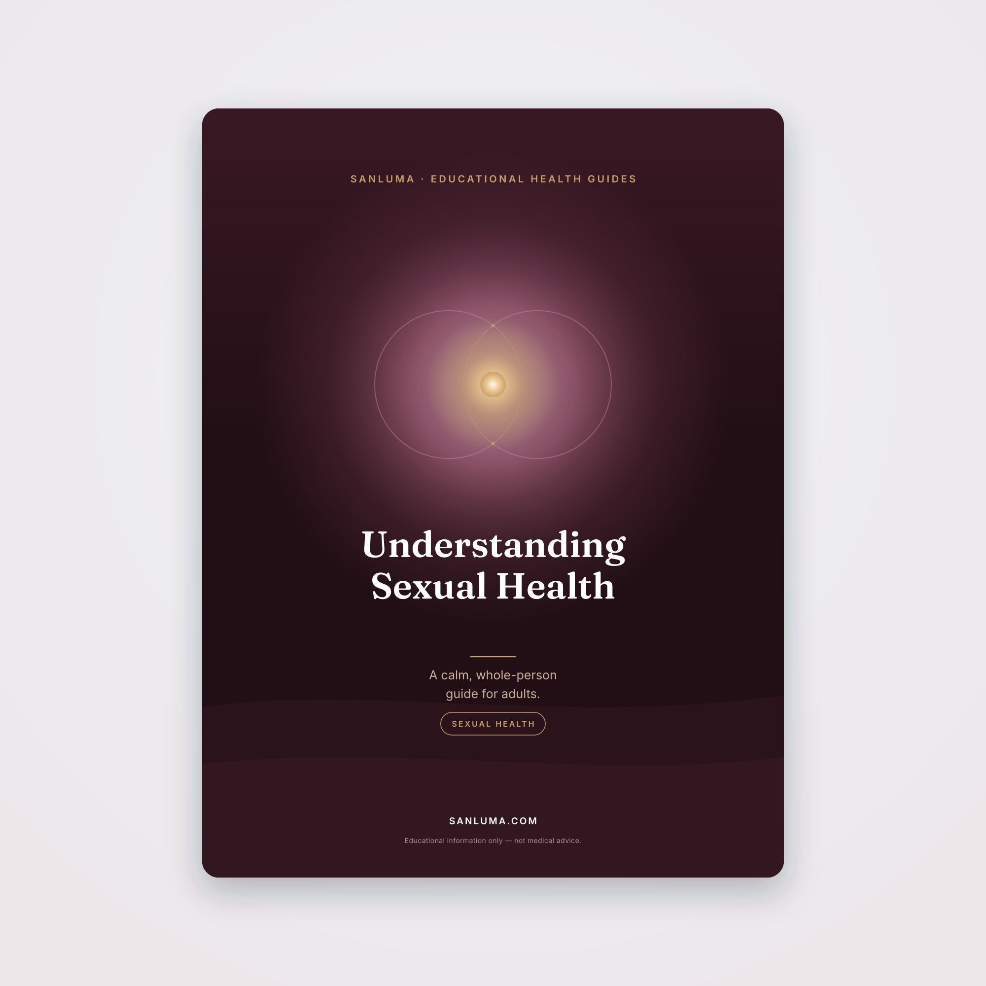 Understanding Sexual Health — A Complete Guide | SanLuma health guide cover