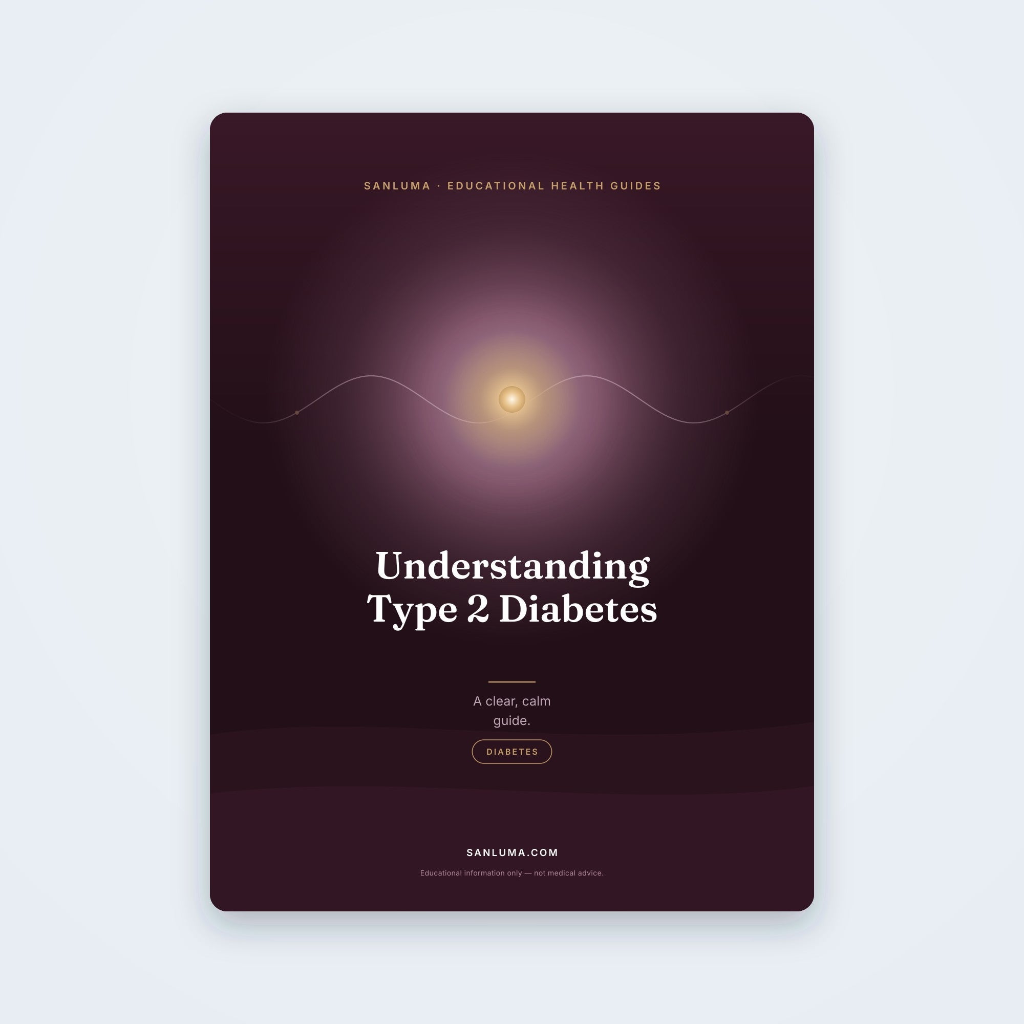 Understanding Type 2 Diabetes — A Clear Guide | SanLuma health guide cover