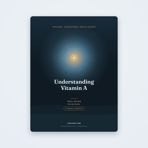 Understanding Vitamin A — Vision, Skin & the Two Forms