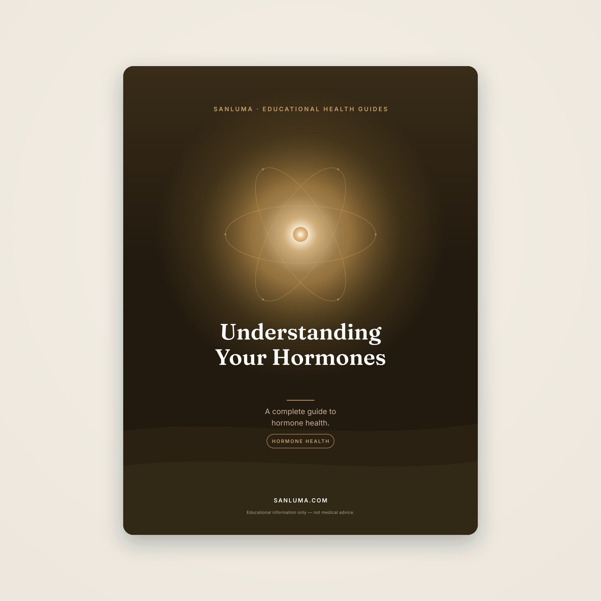 Understanding Your Hormones — A Complete Guide | SanLuma health guide cover